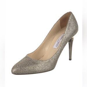 Jimmy Choo glitter pumps